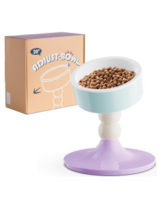 Cuenco Elevado de Cerámica Petmate para Gatos y Perros Pequeños