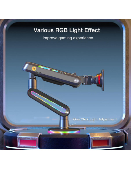 Brazo de Monitor Gaming NB F6 para Pantallas de 32 a 60"