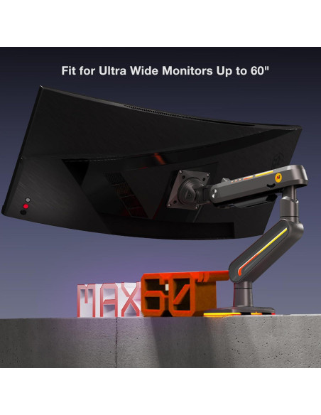 Brazo de Monitor Gaming NB F6 para Pantallas de 32 a 60"