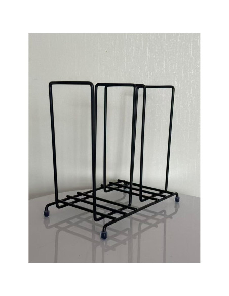 Dispensador de Tazas de Café Organizador de Metal 2 Compartimentos