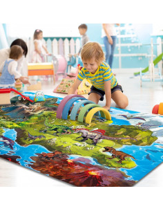 Alfombra de Juego Oriate Ciudad Moderna 120x80 cm Educativa 2