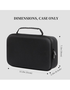 Funda Dura para Gafas AUTOARK MKAW021, 8 Gafas, Negro 2