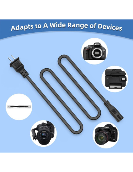 Cable de Alimentación 1.83m W&T para Altavoces TRIBIT StormBox Blast 2