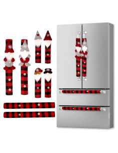 Juego de Fundas para Manijas de Refrigerador YIJXPOIN 8 Piezas Gnomos