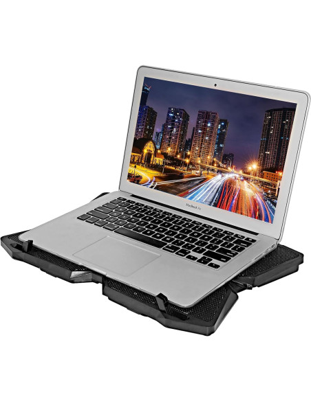 Enfriador de Laptop Xtrempro 11148, 4 Ventiladores LED, 43.18 cm