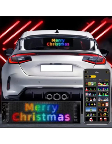 Luces LED Ojos del Diablo Ctopkatuo para Autos Extra Grande