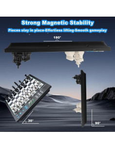 Conjunto de Ajedrez Electrónico APM CETL LC2B con Motor ELO 2200+ 2
