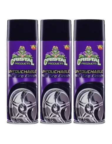 Spray Brillo de Neumáticos Cristal Products 1.44kg Acabado Húmedo