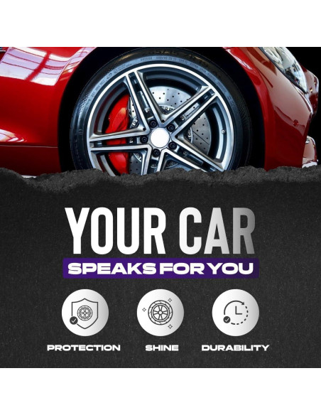 Spray Brillo de Neumáticos Cristal Products 1.44kg Acabado Húmedo