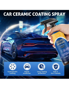 Spray de Recubrimiento Automotriz Genérico 3 en 1 1064 ml 2