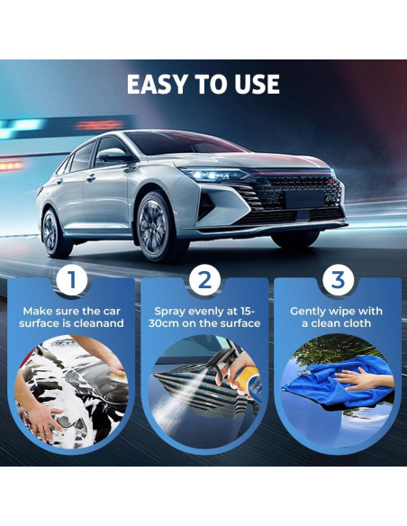 Spray de Recubrimiento Automotriz Genérico 3 en 1 1064 ml