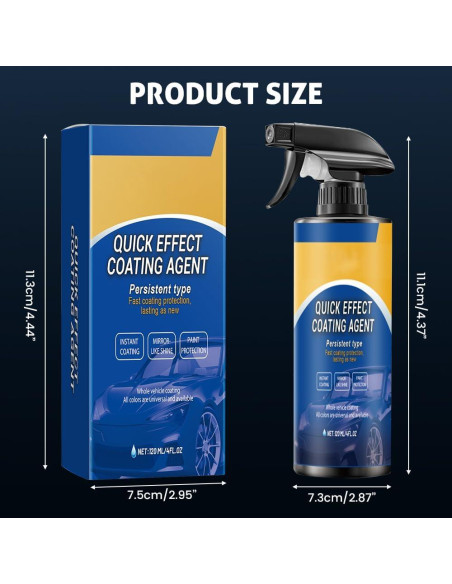 Spray de Recubrimiento Automotriz Genérico 3 en 1 1064 ml