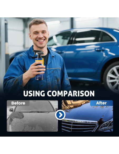 Spray de Recubrimiento Automotriz Genérico 3 en 1 1064 ml