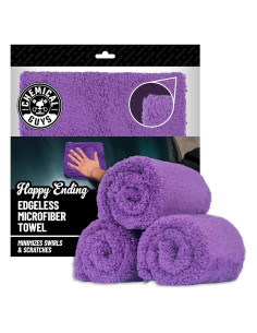 Toalla de Microfibra Ultra Suave Chemical Guys 40x40 cm Morado