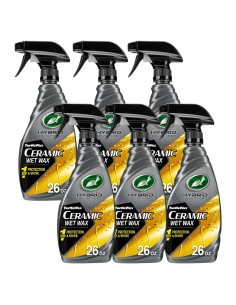 Cera Híbrida Turtle Wax 53410 - Brillo y Protección 6x26 oz