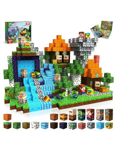 Juego de Bloques Magnéticos Goody King 200 Pcs STEM 3-8 Años