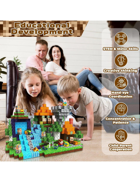 Juego de Bloques Magnéticos Goody King 200 Pcs STEM 3-8 Años