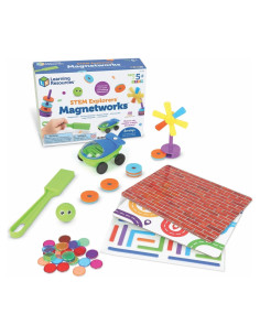 Kit de Ciencia Magnética Magnetworks - Aprendizaje STEM 5+