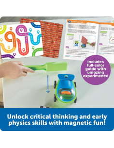 Kit de Ciencia Magnética Magnetworks - Aprendizaje STEM 5+ 2