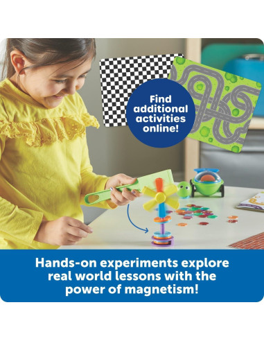 Kit de Ciencia Magnética Magnetworks - Aprendizaje STEM 5+