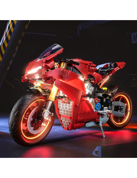 Iluminación LED BrickBling para Lego Technic Ducati Panigale V4 S