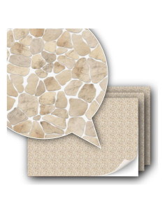 3 Hojas de Película Autoadhesiva para Modelismo TexturKontor 21x14.8cm