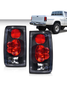 Ensamble de Luces Traseras GRAND ORANGE para Toyota Hilux 1989-1995 2