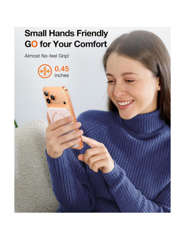 Cargador Portátil Magnético TORRAS EasyGo 5000mAh 22.5W Oro Rosa