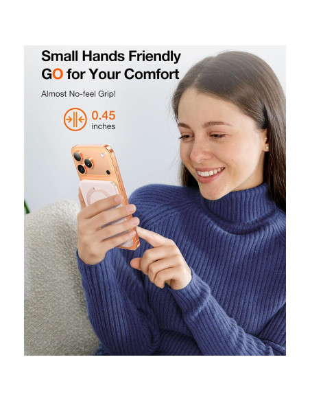 Cargador Portátil Magnético TORRAS EasyGo 5000mAh 22.5W Oro Rosa