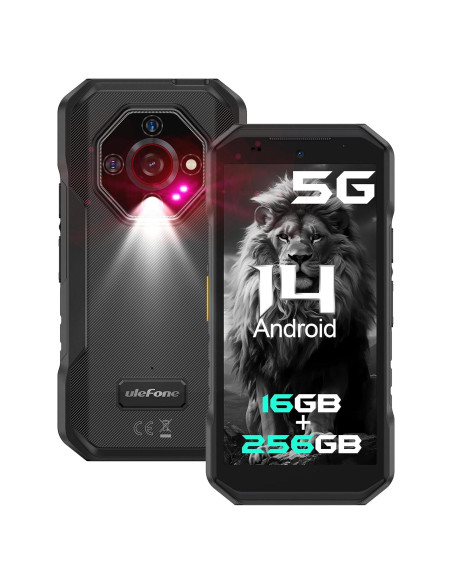 Ulefone Armor X32 Pro 5G Teléfono Resistente 16GB/256GB Negro