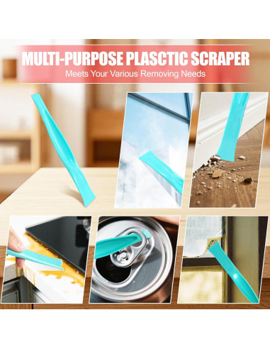 Juego de Raspadores de Cuchilla Fenikara - 2 Piezas con 10 Cuchillas