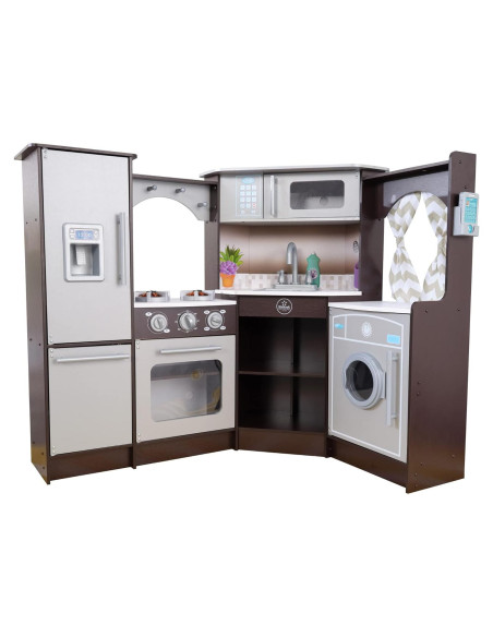 Cocina de Juguete Esquina KidKraft Ultimate Madera Espresso
