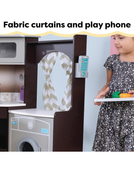 Cocina de Juguete Esquina KidKraft Ultimate Madera Espresso