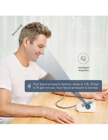 Monitor de Presión Arterial Yuwell YE660E Digital con Voz