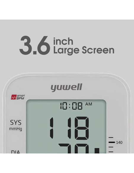 Monitor de Presión Arterial Yuwell YE660E Digital con Voz