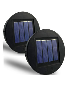 Parte Superior de Reemplazo Luz Solar HELESIN 8cm Amarillo Cálido