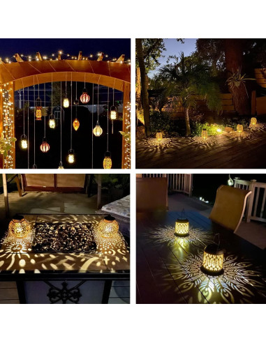 Parte Superior de Reemplazo Luz Solar HELESIN 8cm Amarillo Cálido