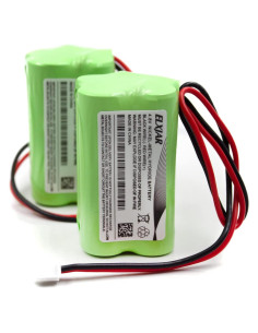 Batería Recargable Ni-MH 4.8V 1800mAh elxjar para OSI OSA126