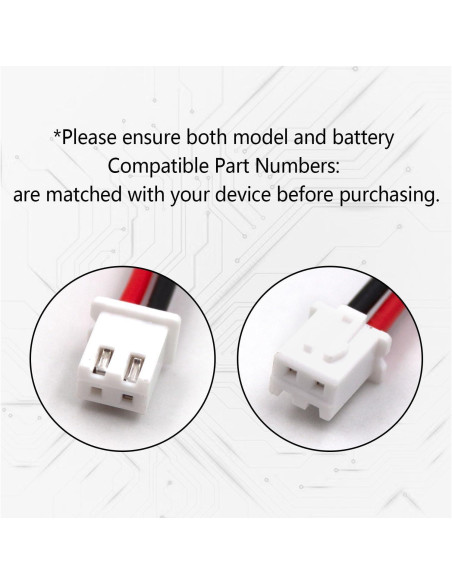 Batería Recargable Ni-MH 4.8V 1800mAh elxjar para OSI OSA126