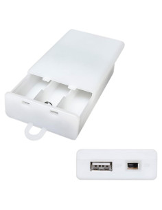 Caja de Batería para 3 Pilas AA YOLIGHT con USB 4.5V