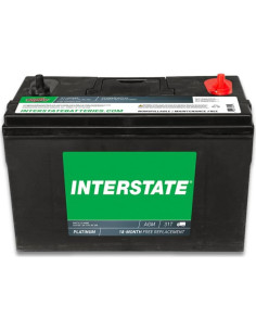 Batería de Ciclo Profundo AGM 12V 100Ah Interstate 31-AGM5 2