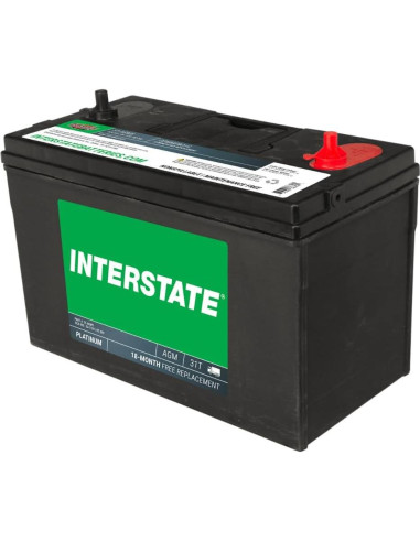 Batería de Ciclo Profundo AGM 12V 100Ah Interstate 31-AGM5