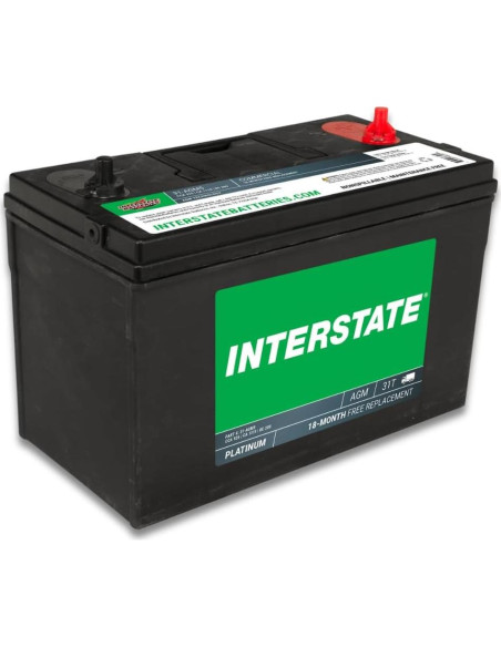 Batería de Ciclo Profundo AGM 12V 100Ah Interstate 31-AGM5