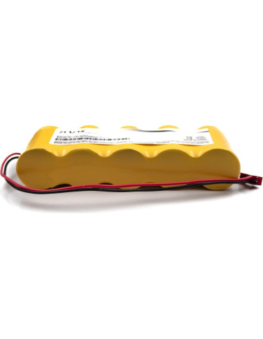 Batería Recargable NiCD 6V 2000mAh elxjar para Emergencia