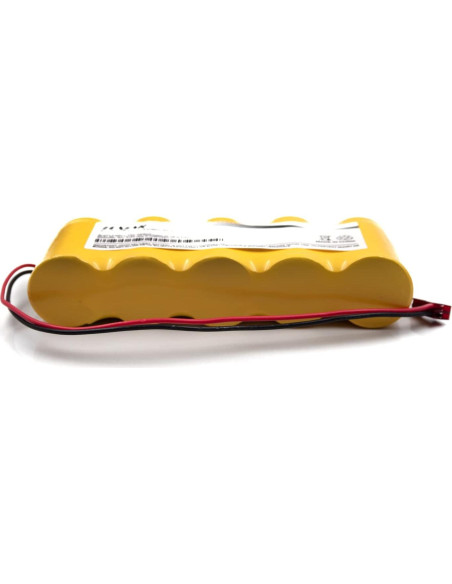 Batería Recargable NiCD 6V 2000mAh elxjar para Emergencia