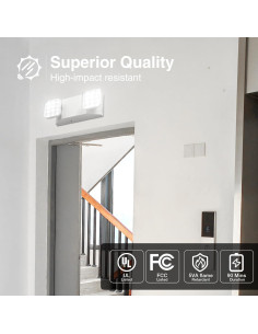 Luces de Emergencia LED FREELICHT Paquete de 4 Ajustables 2