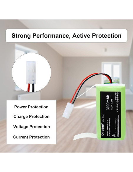 Batería de Reemplazo Bissell WJ540011 3000mAh para Aspiradora