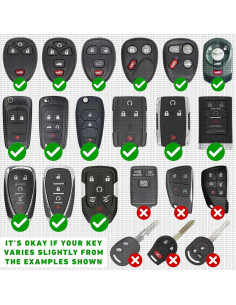 Baterías CR2032 para Llave Remota Chevy GMC - Paquete de 2 2