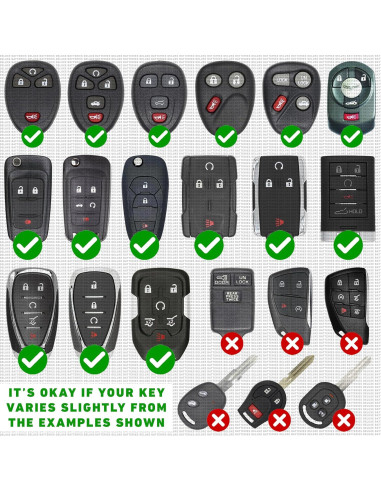 Baterías CR2032 para Llave Remota Chevy GMC - Paquete de 2