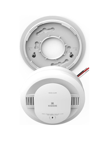 Alarma de Humo Kidde SMACFEX 120V con Batería 9V y Detección Rápida